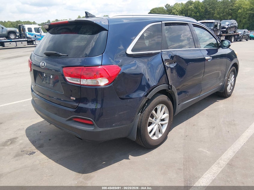 2017 Kia Sorento VIN 5XYPGDA39HG199128 IAAI salvage auction — RIGHT REAR, Salvage (North Carolina), sold $1,800 on 2026-07-29 (photo 4)