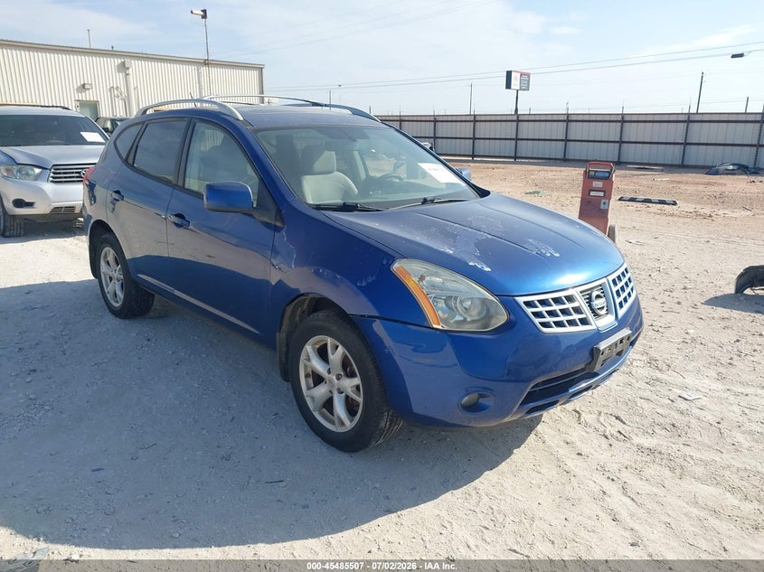 2008 Nissan Rogue VIN JN8AS58T08W022216 IAAI salvage auction — NORMAL WEAR, Original (Texas), sold $725 on 2026-07-16 (photo 1)