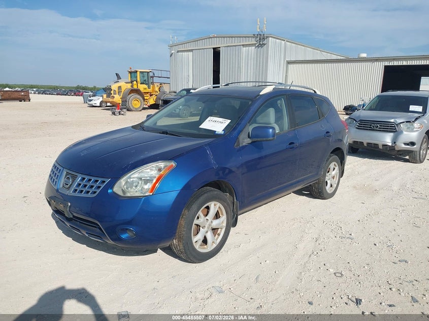 2008 Nissan Rogue VIN JN8AS58T08W022216 IAAI salvage auction — NORMAL WEAR, Original (Texas), sold $725 on 2026-07-16 (photo 2)