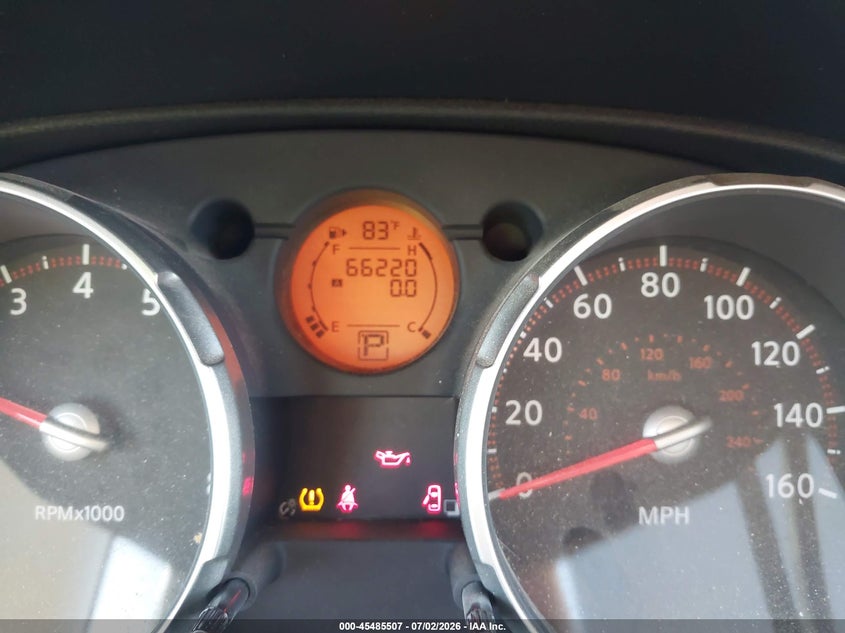 2008 Nissan Rogue VIN JN8AS58T08W022216 IAAI salvage auction — NORMAL WEAR, Original (Texas), sold $725 on 2026-07-16 (photo 7)