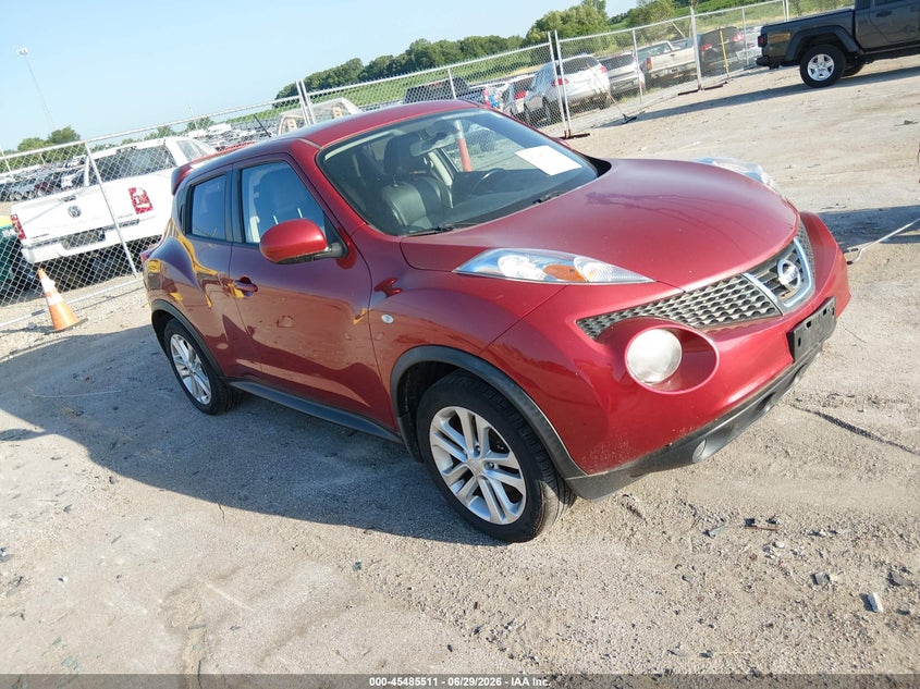 2013 Nissan Juke VIN JN8AF5MV7DT221478 IAAI salvage auction — NORMAL WEAR, Regular Certificate (Iowa), sold $575 on 2026-07-07 (photo 1)