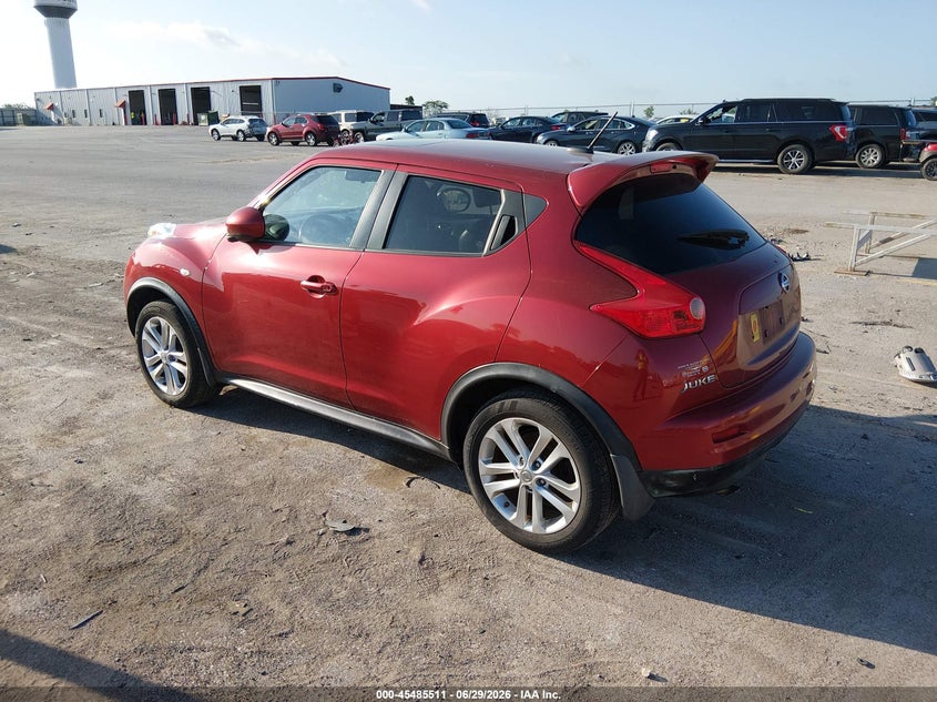 2013 Nissan Juke VIN JN8AF5MV7DT221478 IAAI salvage auction — NORMAL WEAR, Regular Certificate (Iowa), sold $575 on 2026-07-07 (photo 3)