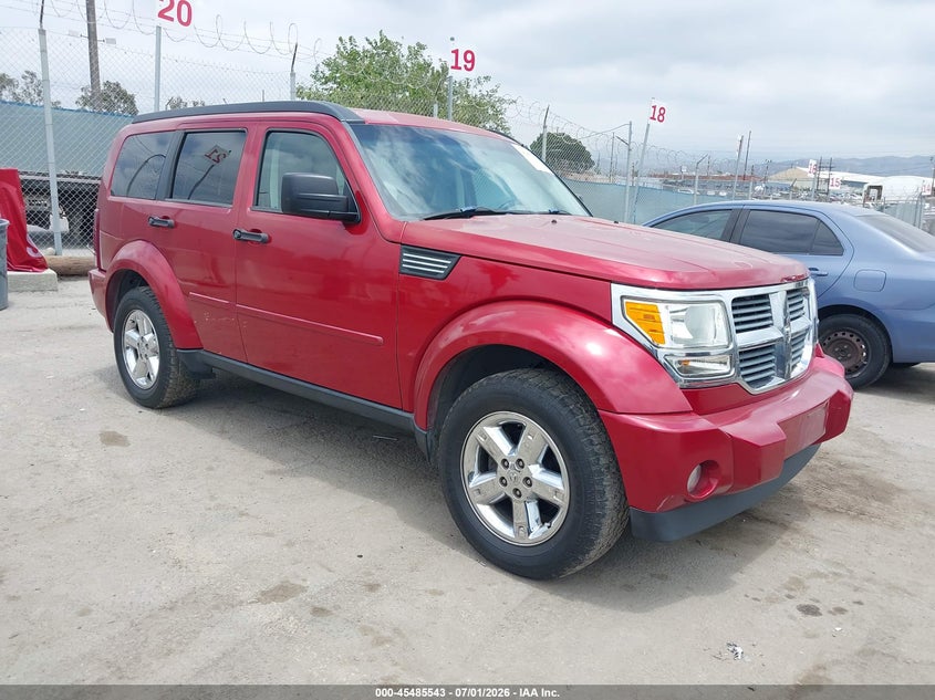 2007 Dodge Nitro VIN 1D8GT58K87W583810 IAAI salvage auction — UNKNOWN, Clear - Dealer Only (California), sold $700 on 2026-07-08 (photo 1)