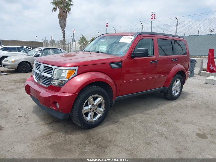 2007 Dodge Nitro VIN 1D8GT58K87W583810 IAAI salvage auction — UNKNOWN, Clear - Dealer Only (California), sold $700 on 2026-07-08 (photo 2)