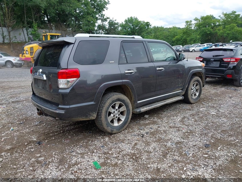 2011 Toyota 4runner VIN JTEBU5JR3B5077003 IAAI salvage auction — NORMAL WEAR, Clear (Pennsylvania), sold $7,100 on 2026-07-07 (photo 4)