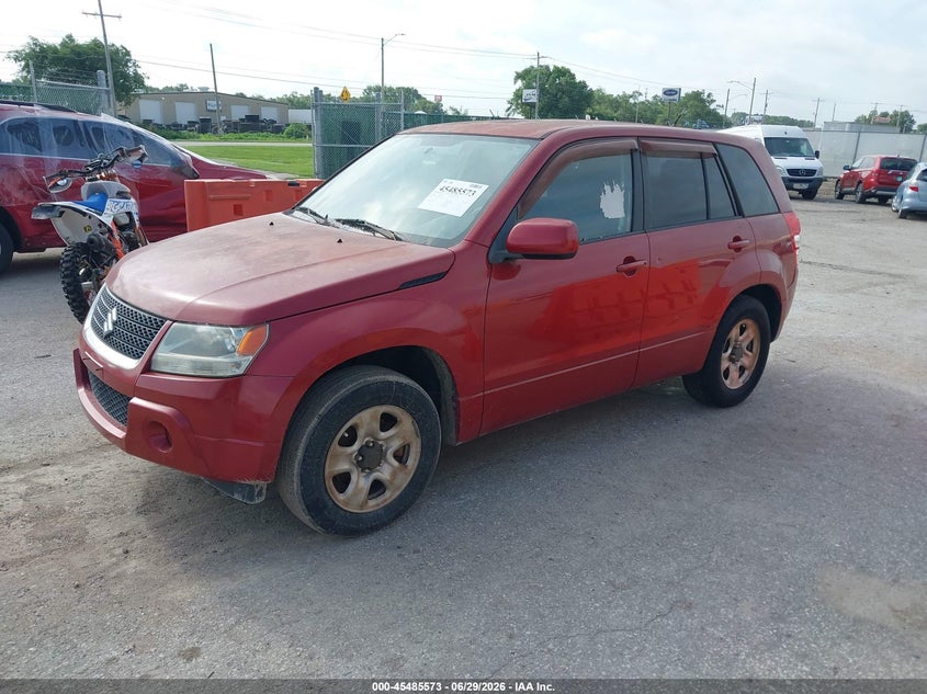 2012 Suzuki Grand vitara VIN JS3TE0D22C4100450 IAAI salvage auction — NORMAL WEAR, Clear (Kansas), sold $375 on 2026-07-24 (photo 2)