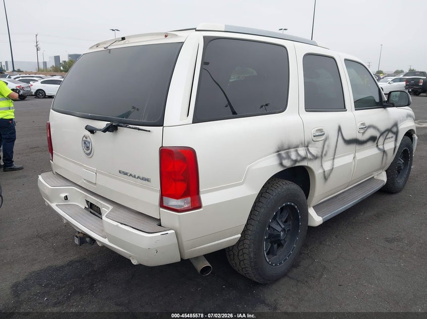 2003 Cadillac Escalade VIN 1GYEC63T83R135050 IAAI salvage auction — VANDALISM, Salvage Certificate (California), sold $875 on 2026-07-24 (photo 4)