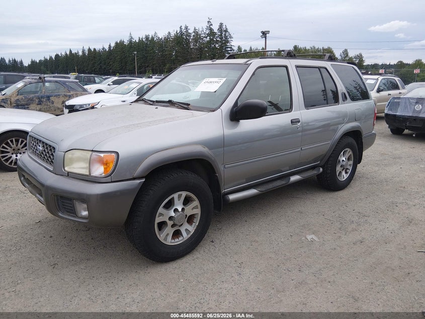 2001 Nissan Pathfinder VIN JN8DR09Y31W603656 IAAI salvage auction — NORMAL WEAR, Affidavit In Lieu Of Title (Washington), sold $825 on 2026-07-08 (photo 2)