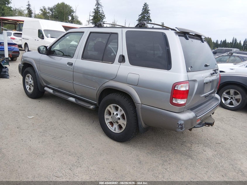 2001 Nissan Pathfinder VIN JN8DR09Y31W603656 IAAI salvage auction — NORMAL WEAR, Affidavit In Lieu Of Title (Washington), sold $825 on 2026-07-08 (photo 3)