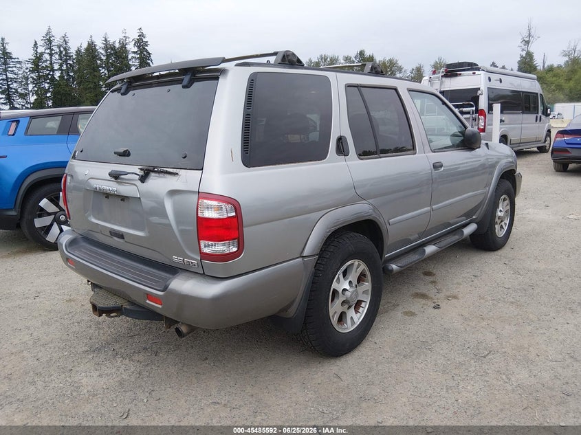2001 Nissan Pathfinder VIN JN8DR09Y31W603656 IAAI salvage auction — NORMAL WEAR, Affidavit In Lieu Of Title (Washington), sold $825 on 2026-07-08 (photo 4)