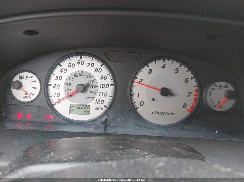 2001 Nissan Pathfinder VIN JN8DR09Y31W603656 IAAI salvage auction — NORMAL WEAR, Affidavit In Lieu Of Title (Washington), sold $825 on 2026-07-08 (photo 7)