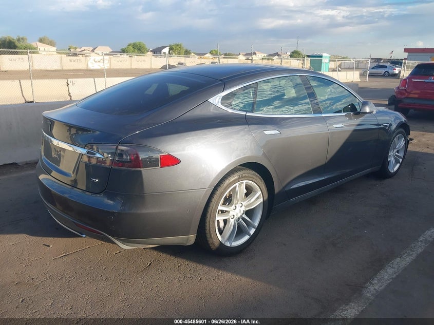 2016 Tesla Model s VIN 5YJSA1E12GF121945 IAAI salvage auction — FRONT END, Salvage (Arizona), sold $3,650 on 2026-07-28 (photo 4)