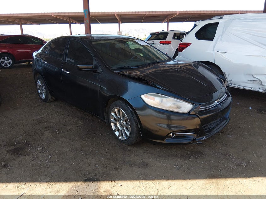 2016 Dodge Dart VIN 1C3CDFFAXGD817858 IAAI salvage auction — FRONT & REAR, Salvage (Arizona), sold $700 on 2026-07-18 (photo 1)