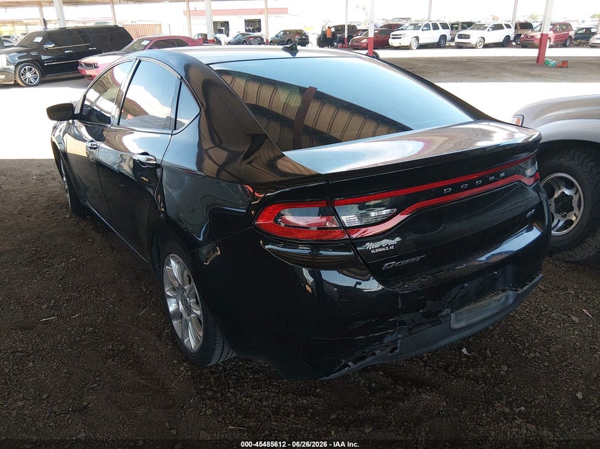 2016 Dodge Dart VIN 1C3CDFFAXGD817858 IAAI salvage auction — FRONT & REAR, Salvage (Arizona), sold $700 on 2026-07-18 (photo 3)