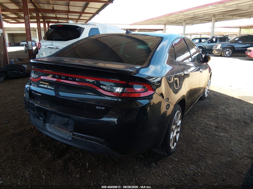 2016 Dodge Dart VIN 1C3CDFFAXGD817858 IAAI salvage auction — FRONT & REAR, Salvage (Arizona), sold $700 on 2026-07-18 (photo 4)