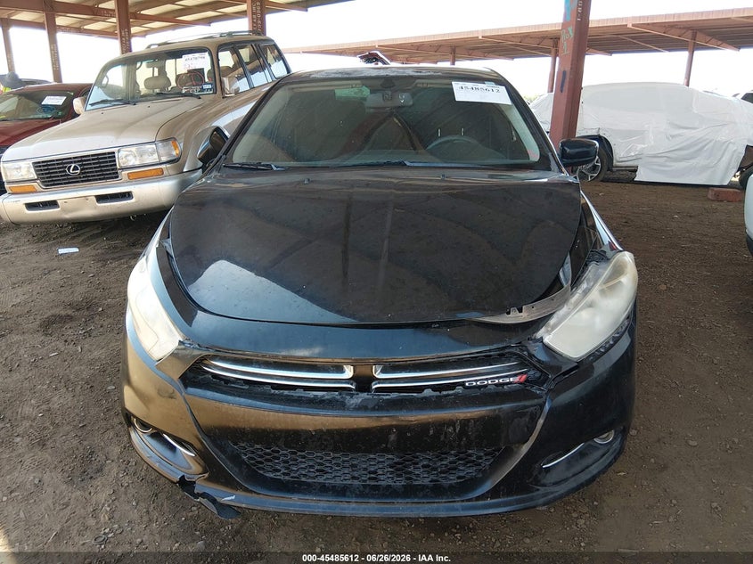 2016 Dodge Dart VIN 1C3CDFFAXGD817858 IAAI salvage auction — FRONT & REAR, Salvage (Arizona), sold $700 on 2026-07-18 (photo 6)
