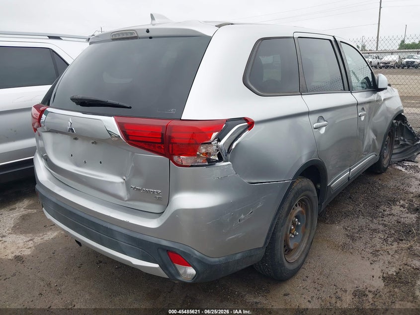 2018 Mitsubishi Outlander VIN JA4AZ3A36JZ038344 IAAI salvage auction — NORMAL WEAR, Clear - Public Restricted (Oklahoma), sold $1,600 on 2026-07-07 (photo 4)