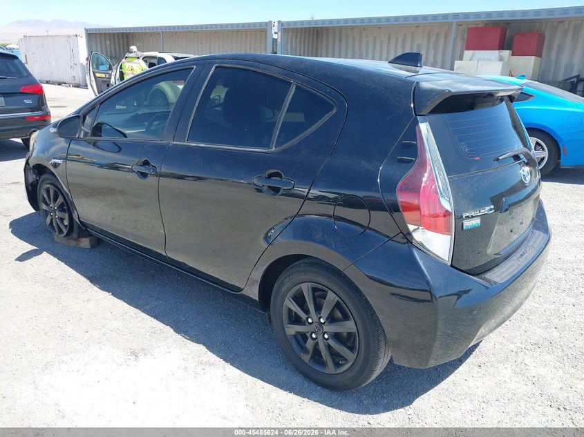 2016 Toyota Prius c VIN JTDKDTB38G1122082 IAAI salvage auction — SIDE, Salvage Title, sold $3,225 on 2026-07-16 (photo 3)