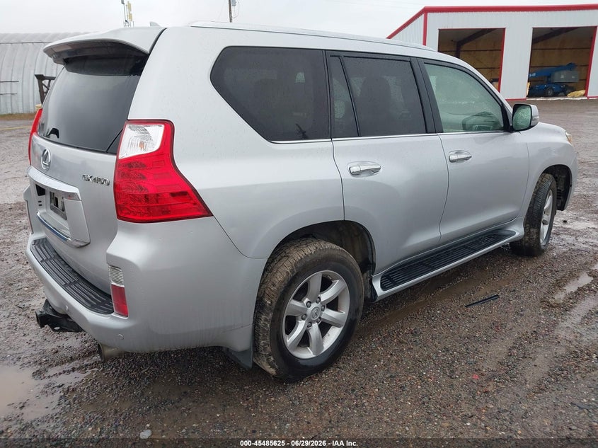2011 Lexus Gx 460 VIN JTJBM7FX9B5022799 IAAI salvage auction — NORMAL WEAR, Clear (Washington), sold $5,700 on 2026-07-22 (photo 4)