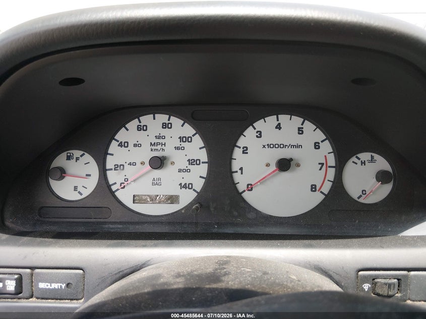 1999 Nissan Maxima VIN JN1CA21D5XT217384 IAAI salvage auction — NORMAL WEAR, Clear (Louisiana), sold $325 on 2026-07-29 (photo 7)