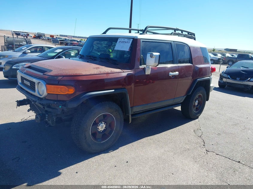 2008 Toyota Fj cruiser VIN JTEBU11F28K003130 IAAI salvage auction — FRONT END, Salvage (Colorado), sold $4,250 on 2026-08-07 (photo 2)