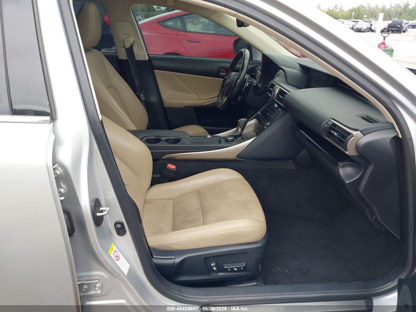 2017 Lexus Is VIN JTHBA1D24H5044653 IAAI salvage auction — FRONT END, Rebuildable (Florida), sold $1,400 on 2026-07-27 (photo 5)