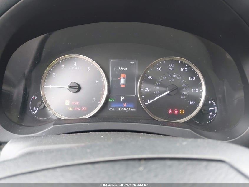 2017 Lexus Is VIN JTHBA1D24H5044653 IAAI salvage auction — FRONT END, Rebuildable (Florida), sold $1,400 on 2026-07-27 (photo 7)