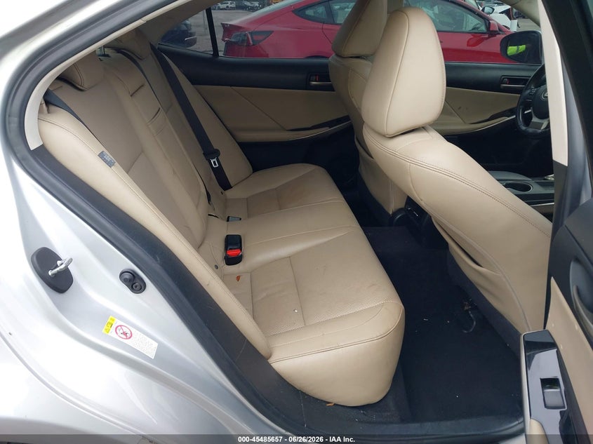 2017 Lexus Is VIN JTHBA1D24H5044653 IAAI salvage auction — FRONT END, Rebuildable (Florida), sold $1,400 on 2026-07-27 (photo 8)