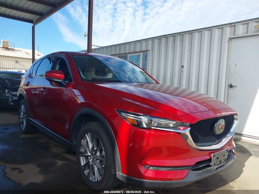 2021 Mazda Cx-5 VIN JM3KFBDM3M1384881 IAAI salvage auction — SIDE, Salvage (California), sold $7,450 on 2026-07-28 (photo 1)