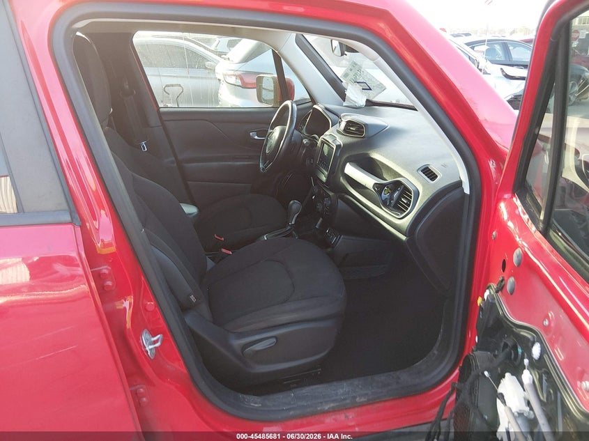 2019 Jeep Renegade VIN ZACNJABB3KPJ86862 IAAI salvage auction — FRONT END, Original (Texas), sold $1,700 on 2026-08-17 (photo 5)