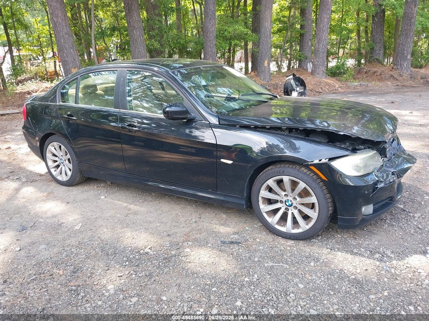 2011 BMW 3 series VIN WBAPH7G5XBNM56396 IAAI salvage auction — FRONT END, Clear (Virginia), sold $300 on 2026-07-28 (photo 1)