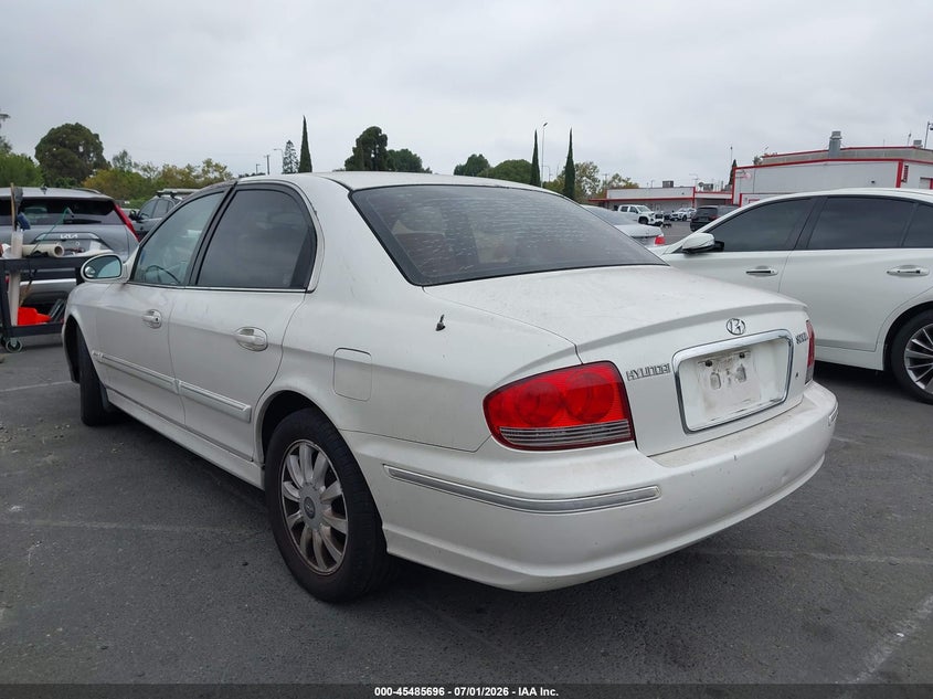 2004 Hyundai Sonata VIN KMHWF35H84A010487 IAAI salvage auction — LEFT FRONT, Salvage (California), sold $425 on 2026-07-16 (photo 3)