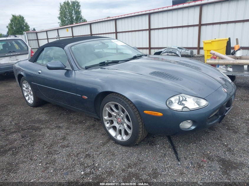 2001 Jaguar Xk series VIN SAJDA42B81PA16397 IAAI salvage auction — NORMAL WEAR, Clear (Washington), sold $2,275 on 2026-07-21 (photo 1)