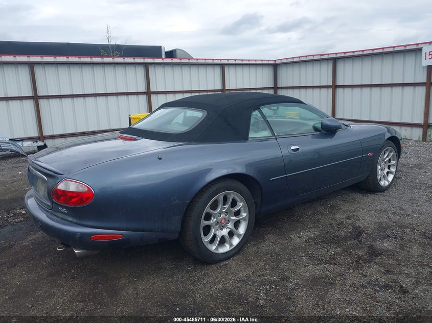 2001 Jaguar Xk series VIN SAJDA42B81PA16397 IAAI salvage auction — NORMAL WEAR, Clear (Washington), sold $2,275 on 2026-07-21 (photo 4)