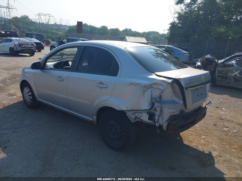 2007 Chevrolet Aveo VIN KL1TD56657B071288 IAAI salvage auction — UNKNOWN, Salvage (Pennsylvania), sold $325 on 2026-07-10 (photo 3)