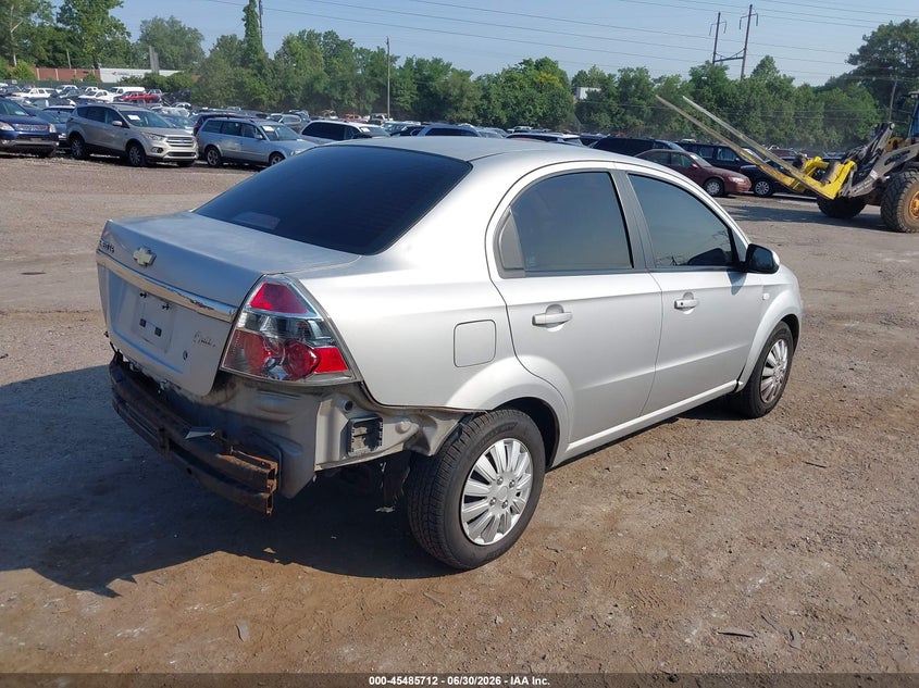 2007 Chevrolet Aveo VIN KL1TD56657B071288 IAAI salvage auction — UNKNOWN, Salvage (Pennsylvania), sold $325 on 2026-07-10 (photo 4)