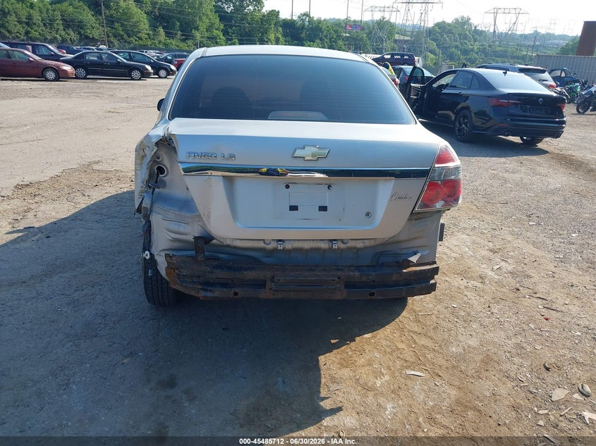 2007 Chevrolet Aveo VIN KL1TD56657B071288 IAAI salvage auction — UNKNOWN, Salvage (Pennsylvania), sold $325 on 2026-07-10 (photo 6)