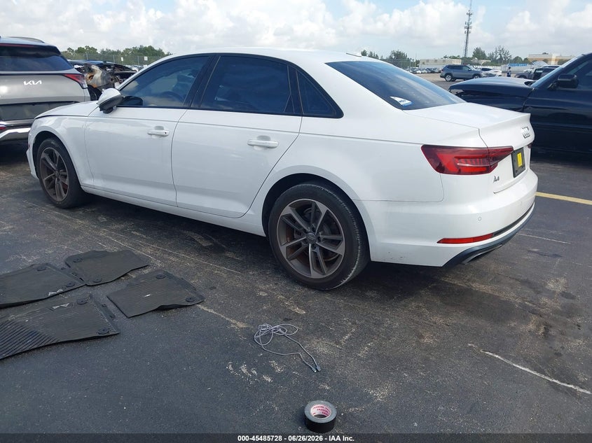 2019 Audi A4 VIN WAUGMAF44KN021326 IAAI salvage auction — SIDE, Rebuildable (Florida), sold $2,825 on 2026-07-30 (photo 3)