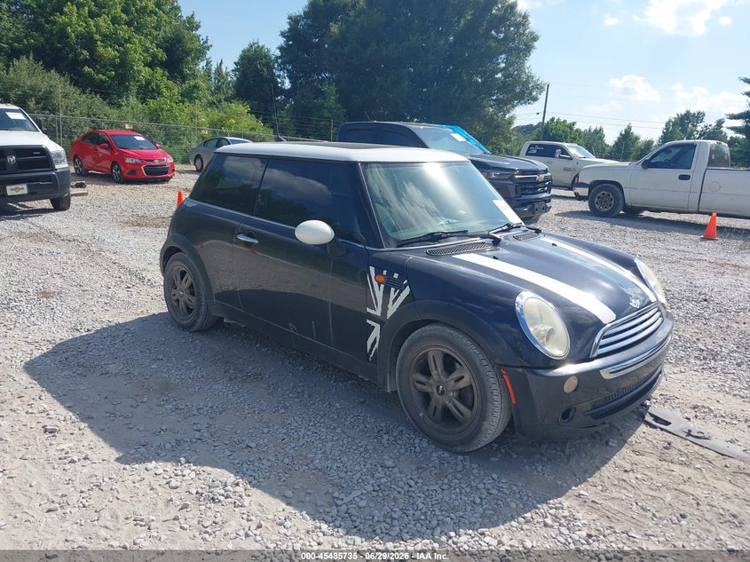 2006 Mini Cooper VIN WMWRC33596TK65723 IAAI salvage auction — REAR END, Salvage (Alabama), sold $250 on 2026-07-20 (photo 1)
