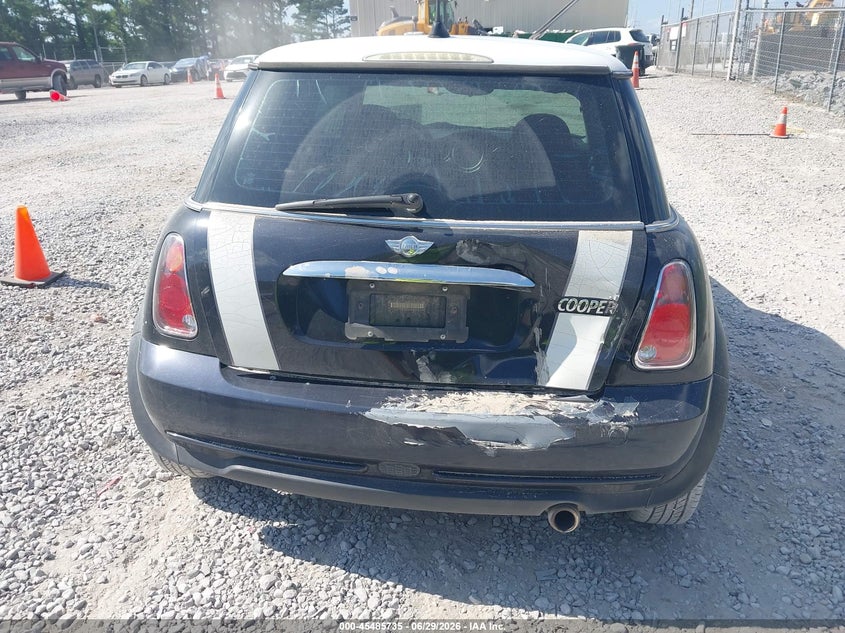 2006 Mini Cooper VIN WMWRC33596TK65723 IAAI salvage auction — REAR END, Salvage (Alabama), sold $250 on 2026-07-20 (photo 6)