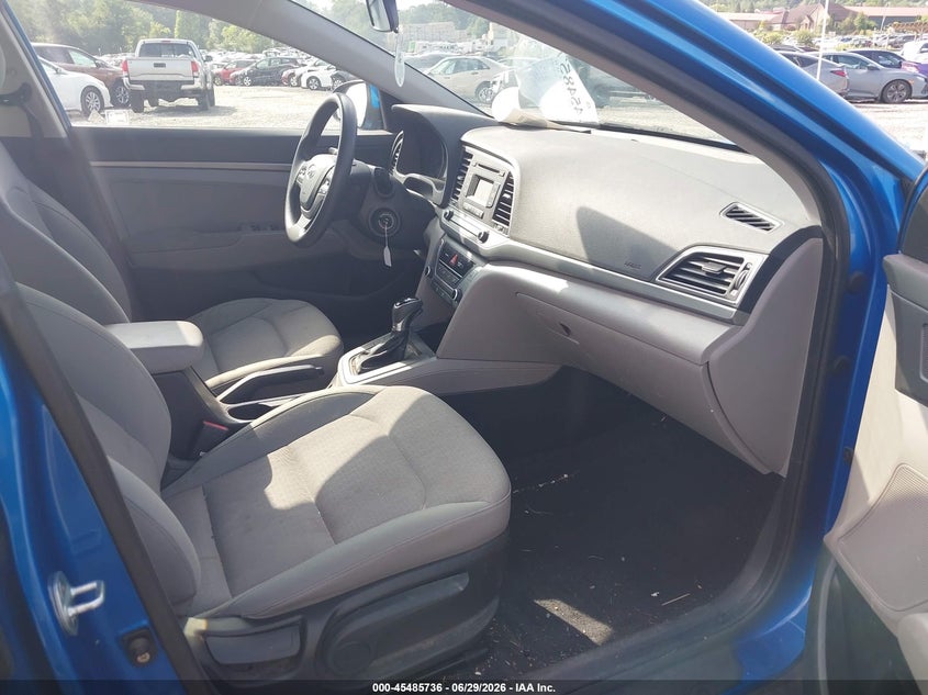 2017 Hyundai Elantra VIN KMHD74LF9HU074926 IAAI salvage auction — NORMAL WEAR, Clear (North Carolina), sold $1,250 on 2026-07-31 (photo 5)