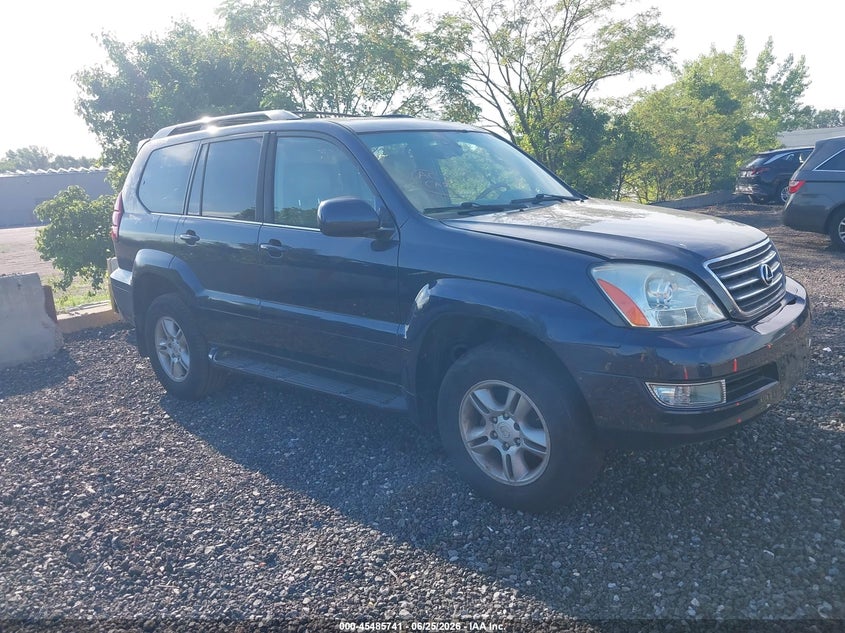 2004 Lexus Gx VIN JTJBT20X340027513 IAAI salvage auction — NORMAL WEAR, Clear (New York), sold $2,750 on 2026-07-21 (photo 1)