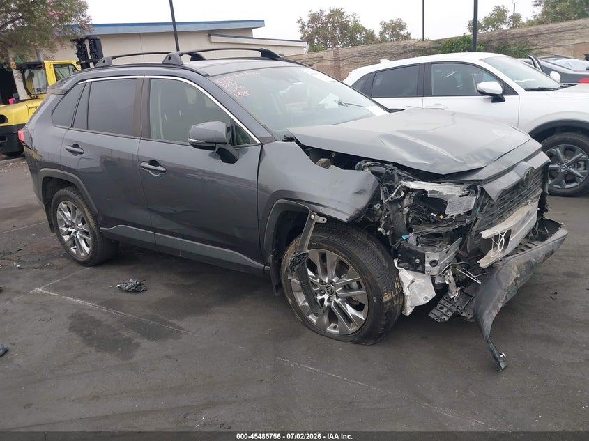 2023 Toyota Rav 4 VIN JTMC1RFV0PD102791 IAAI salvage auction — FRONT END, Salvage Certificate (California), sold $7,500 on 2026-07-19 (photo 1)