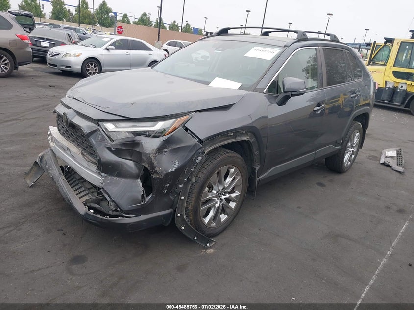 2023 Toyota Rav 4 VIN JTMC1RFV0PD102791 IAAI salvage auction — FRONT END, Salvage Certificate (California), sold $7,500 on 2026-07-19 (photo 2)