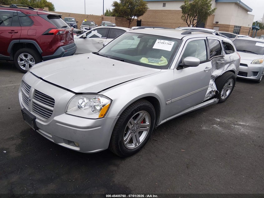2005 Dodge Magnum VIN 2D8GV58225H680524 IAAI salvage auction — LEFT REAR, Salvage Certificate (California), sold $1,150 on 2026-07-31 (photo 2)