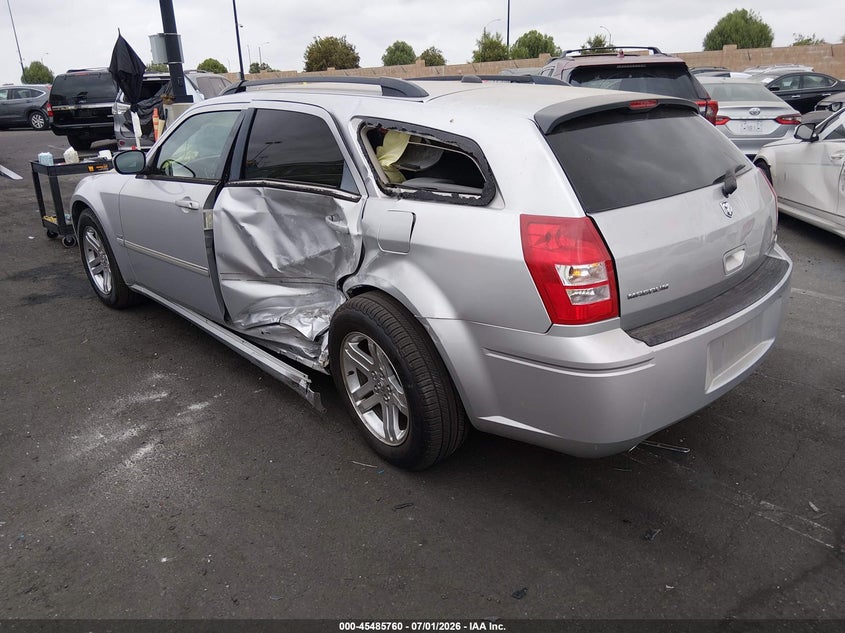 2005 Dodge Magnum VIN 2D8GV58225H680524 IAAI salvage auction — LEFT REAR, Salvage Certificate (California), sold $1,150 on 2026-07-31 (photo 3)