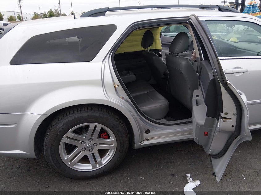 2005 Dodge Magnum VIN 2D8GV58225H680524 IAAI salvage auction — LEFT REAR, Salvage Certificate (California), sold $1,150 on 2026-07-31 (photo 8)