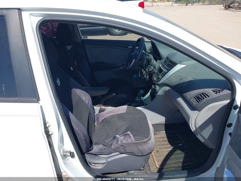 2014 Hyundai Accent VIN KMHCT5AE6EU169298 IAAI salvage auction — NORMAL WEAR, Clear-Dealer Only (Arizona), sold $75 on 2026-07-09 (photo 5)