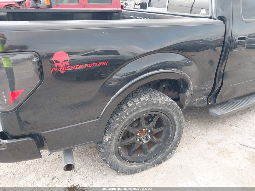 2012 Ford F-150 VIN 1FTFW1CF5CFC24591 IAAI salvage auction — RIGHT REAR, Salvage (Texas), sold $5,375 on 2026-08-03 (photo 6)