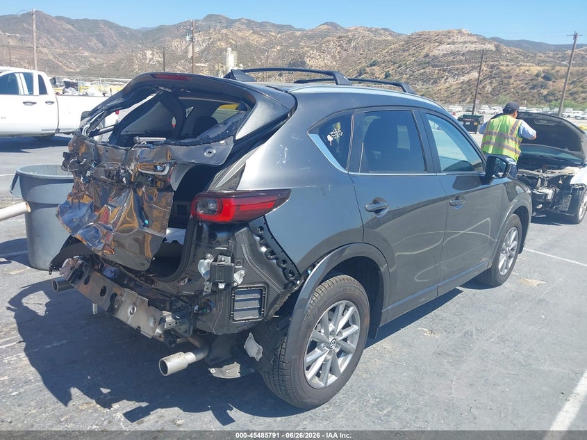 2025 Mazda Cx-5 VIN JM3KFBCM7S0689112 IAAI salvage auction — REAR END, Salvage (California), sold $5,100 on 2026-07-29 (photo 4)